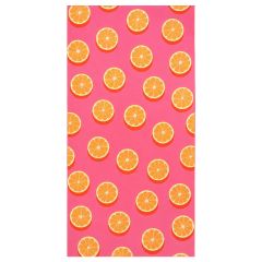 Estia Πετσέτα Θαλάσσης Microfiber Με Τσαντάκι 180x90 Εκ. I Orange Pop