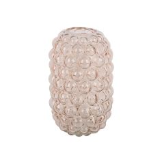 Estia Βάζο Glower Bubbles Γυάλινο 29 Εκ. I Ροζ