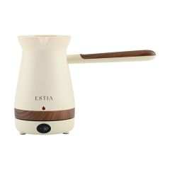 Estia Ηλεκτρικό Μπρίκι Pure Cream 1000W Με Αποσπώμενη Βση 360° 0,25 Lt Κρεμ