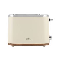 Estia Φρυγανιέρα Pure Cream 2 Θέσεων 800W Κρεμ