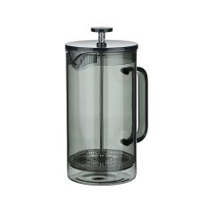 Estia Καφετιέρα Yalo Με Έμβολο Γυάλινη Γκρι 1000ml
