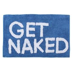 Estia Ταπέτο Μπάνιου Get Naked Βαμβακερό 50x80 Εκ. Μπλε