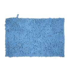 Estia Ταπέτο Μπάνιου Velvet Αντιολισθητικό 50x80 Εκ. Μπλε