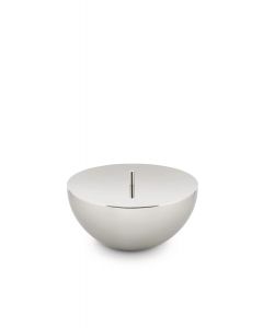 Alessi ROCC Βάση Για Κερί Ανοξείδωτη Με Καπάκι Medium Φ15,5x8,5 Εκ.