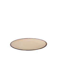 Trends Vibes Beige Πιάτο Φρούτου Πορσελάνινο 21 Εκ. Κωδικός: TLD102K6