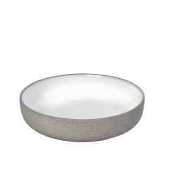 Espiel Sandy White Πιάτο Βαθύ Nordic Stoneware 20,5x4,5 Εκ. Κωδικός: GMT432K3