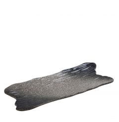 Espiel Kenya Πιατέλα Σερβιρίσματος Stoneware Γκρι 38x14,5x3 Κωδικός: GMT230K2