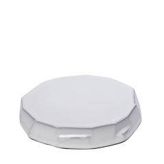 Espiel Iceberg Βαθύ Πιάτο Stoneware Λευκό 22,5x4 Εκ. Κωδικός: GMT331