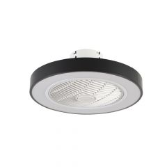 ItLighting Chilko Ανεμιστήρας Οροφής Με Φως Led Μαύρος DC 101000320