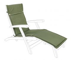 Bizzotto Veradero Αδιάβροχο Μαξιλάρι Ξαπλώστρας Λαδί 50x176x3