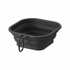 Yamazaki Μπωλ Φαγητού Για Κατοικίδια Πτυσσόμενο Μαύρο Small Nooks 450 ml