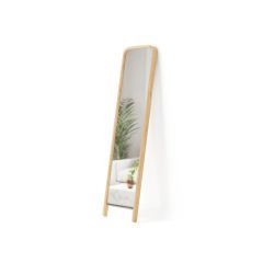 Umbra Καθρέπτης Δαπέδου Ξύλινος Natural Bellwood 39x5x154
