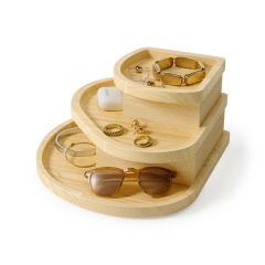 Umbra Organizer Μπάνιου/Κοσμημάτων Mdf Natural Cove 23,5x23,5x12,9