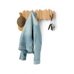 Umbra Κρεμάστρα Τοίχου 8 Θέσεων Ξύλινη Natural Picket 61x4x17