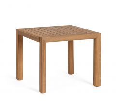 Bizzotto Danubio Βοηθητικό Τραπέζι Ξύλινο Natural 47x47x41 Εκ.