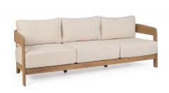 Bizzotto Pablo Sofa 3Seats W-Cush - Fsc 210a - 75b - 75h - 38h1 - 62h2 - 63h3