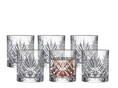 Lyngby Glas Ποτήρια Νερού/Χυμού Κρυστάλλινα Σετ 6 Τμχ 8 Εκ. 230 ml - Melodia Clear