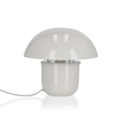 Bizzotto Koppel Επιτραπέζιο Φωτιστικό Μεταλλικό Λευκό Ø29x27