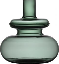 Zone Denmark Βάζο Γυάλινο Φ31,7x33 - Inu Moss Green