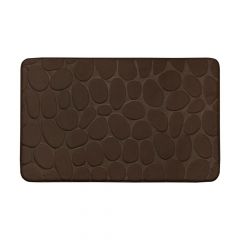 AWD Interior Πατάκι Μπάνιου Polyester 50X80Cm Καφέ Awd02161143