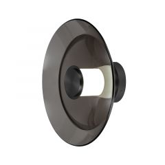 Zambelis Lights Απλίκα Led Γυάλινη Φιμέ Ø30 25144 - Dimmable