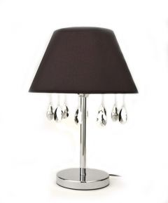 ZAROS ΕΠΙΤΡΑΠΕΖΙΟ ΦΩΤΙΣΤΙΚΟ ΜΕΤΑΛΛΙΚΟ ΜΑΥΡΟ 36X50 ΚΩΔΙΚΟΣ: SD611