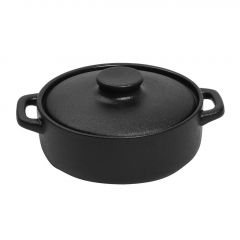 ESPIEL ΚΑΤΣΑΡΟΛΑ STONEWARE ΜΑΥΡΗ 30X23,5X7,8 ΚΩΔΙΚΟΣ: NOL103