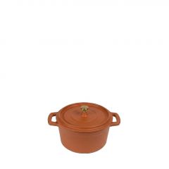 Espiel Volcano Κατσαρολάκι Cast-Iron Κεραμιδί Με Enamel 750 ml 14 Εκ. Κωδικός: SAC105