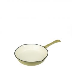 Espiel Volcano Τηγάνι Cast-Iron Χακί Με Enamel 15 Εκ. Κωδικός: SAC121