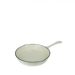 Espiel Volcano Τηγάνι Cast-Iron Λευκό Με Enamel 20 Εκ. Κωδικός: SAC122