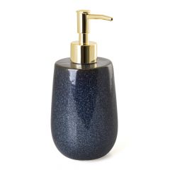 AWD Interior Δοχείο Κρεμοσάπουνου Friki Stoneware Navy Blue 450Ml Awd02191920