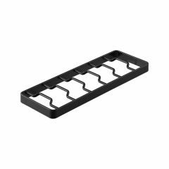 Yamazaki Βάση Οργάνωσης Για Μπωλ/Σαλατιέρες Μαύρη Large Tower 32x11