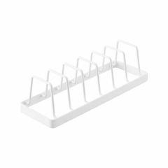 Yamazaki Βάση Οργάνωσης Για Πιάτα Μεταλλική Λευκή Tower 32x11x9