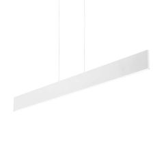 Ideal Lux Φωτιστικό Οροφής Ράγα Led Αλουμινίου Λευκό 60 Εκ. Desk Sp1 138237