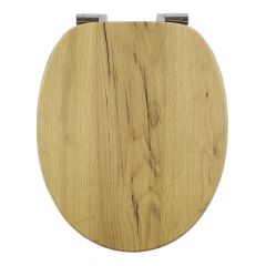 AWD Interior Καπάκι Λεκάνης Amargura Από Mdf Φυσικό 37.6X45.5X5.5Cm Awd02181977