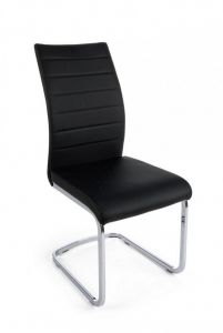 Bizzotto Myra Καρέκλα Pu Μαύρη 41x60x98