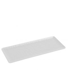 Espiel Wavy Πιατέλα Σερβιρίσματος Λευκή Ματ 40x16x1,5 Κωδικός: MLW392K36-6