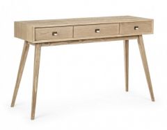 Bizzotto Alannis Κονσόλα Ξύλινη Μπεζ 120x40x78