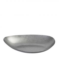 Espiel Snow Grey Πιάτο Βαθύ Τριγωνικό Inox 30x20x4,8 Εκ. Κωδικός: FEV118