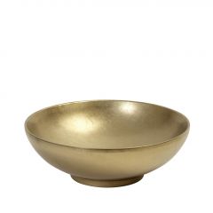 Espiel Snow Gold Βαθύ Πιάτο Φαγητού Ανοξείδωτο Χρυσό 22x22x7,2 Εκ. Κωδικός: FEV220