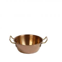 Espiel Shiny Copper Μπωλ Σερβιρίσματος Inox 350 ml Ø13x4 Εκ. Κωδικός: FEV510