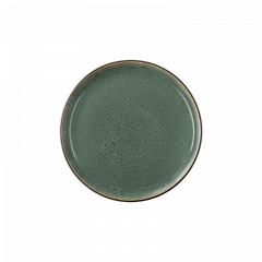 Bitz Πιάτο Γλυκού Stoneware Φ17 Εκ. - Gastro Black/Green