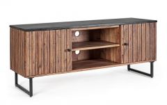 Bizzotto Norfolk Έπιπλο Tv Ξύλινο Καφέ 130x40x60