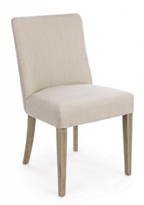 Bizzotto Beatriz Καρέκλα Υφασμάτινη Μπεζ 48x57x88