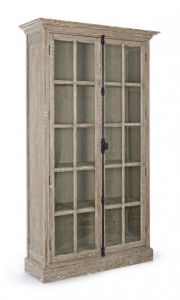 Bizzotto Columbia Βιτρίνα Ξύλινη Natural 120x42x210