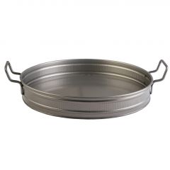 Espiel Δίσκος Σερβιρίσματος Μεταλλικός Λαδί 46x38x6,5 Κωδικός: TEM202