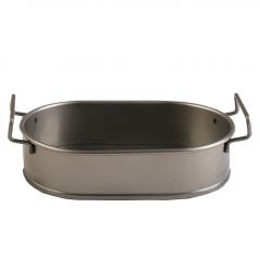 Espiel Δίσκος Σερβιρίσματος Μεταλλικός Λαδί 22,5x21x5 Κωδικός: TEM203