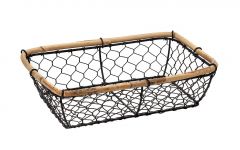 ESPIEL ΚΑΛΑΘΙ ΜΕΤΑΛΛΙΚΟ ΜΑΥΡΟ 38X28X14 ΚΩΔΙΚΟΣ: TAK201