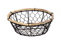 ESPIEL ΚΑΛΑΘΙ ΜΕΤΑΛΛΙΚΟ ΜΑΥΡΟ 26X20X18 ΚΩΔΙΚΟΣ: TAK204