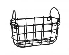ESPIEL ΚΑΛΑΘΙ ΜΕΤΑΛΛΙΚΟ ΜΑΥΡΟ 19,5X9,5X9 ΚΩΔΙΚΟΣ: TAK216